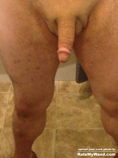 Shaved clean, getting ready to fuck my new milf Girl Friend:)) - Rate My Wand