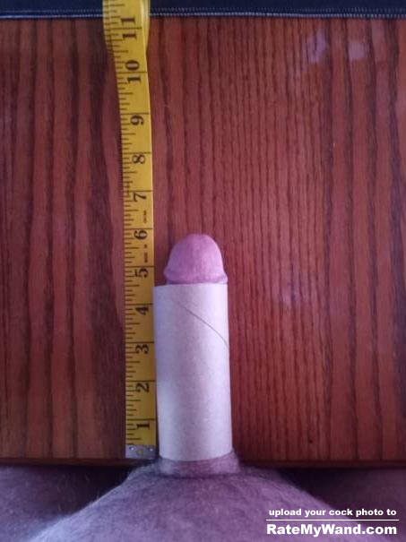 Toilet paper roll test with length - Rate My Wand