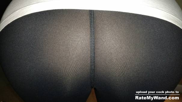 See thru leggings at the gym always gets there attention!! - Rate My Wand