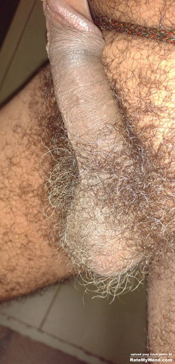 What you thinking about my pubis cock for hold in mouth and drag this cock Comment me - Rate My Wand