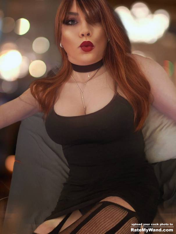 New hair colour and a new little black dress. How would you feel if I showed up for a date looking like this? XXX - Rate My Wand