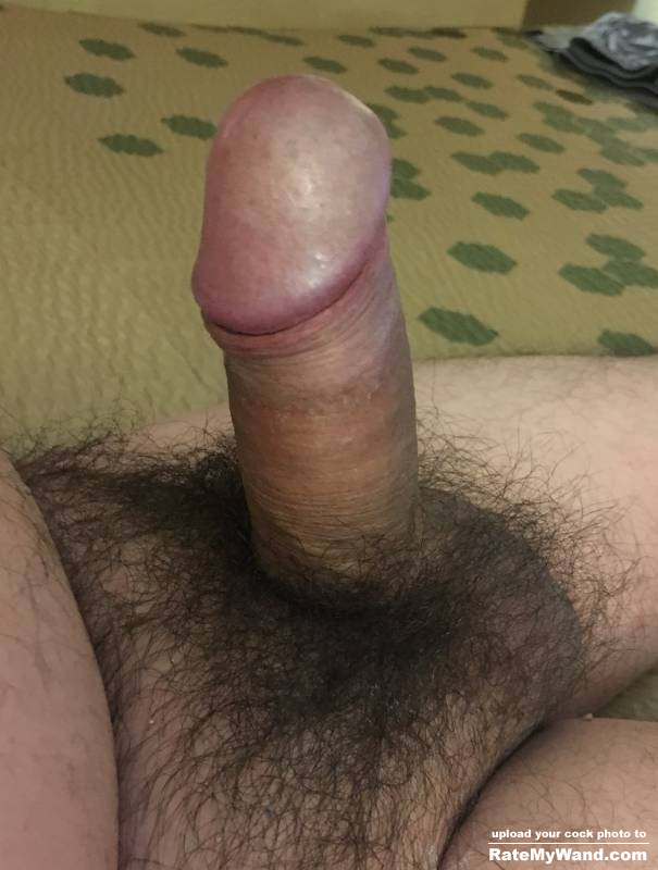 My fully erect fat 4 inch penis - Rate My Wand