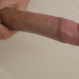 Jacking off in the warm shower - Rate My Wand