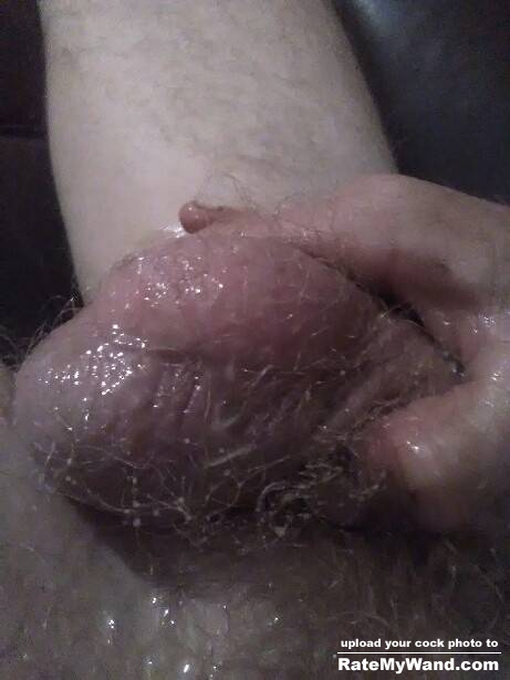 I cum all over his balls - Rate My Wand
