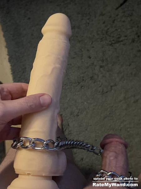 Chained to my dildo - Rate My Wand