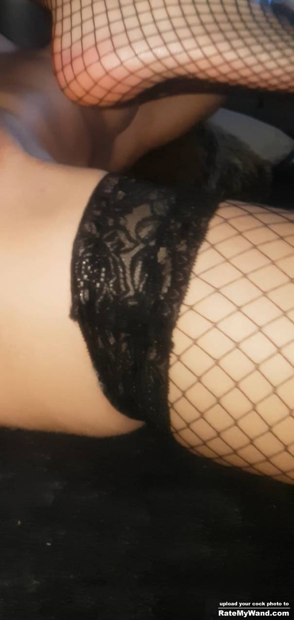 Want to see more of black fishnets...? - Rate My Wand