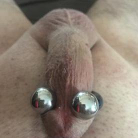 Cock ringwith balls. Wanna feel it inside you? - Rate My Wand