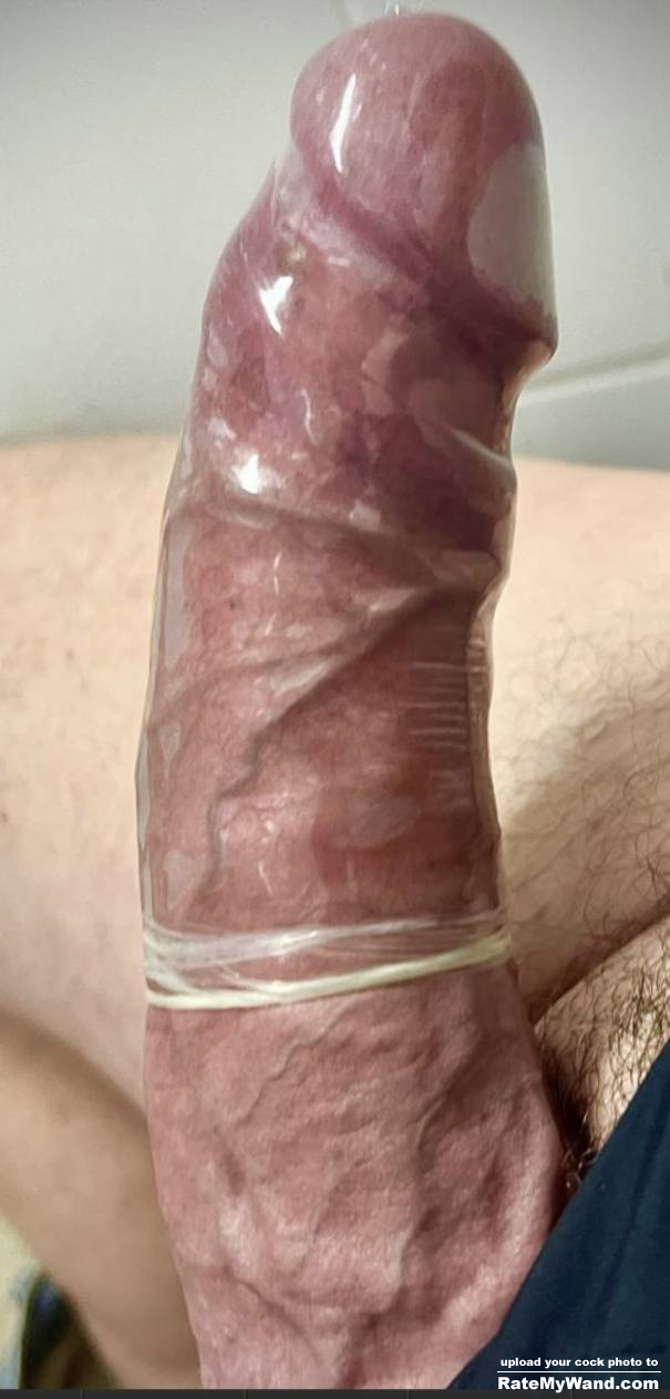 No cock ring on still no chance - Rate My Wand