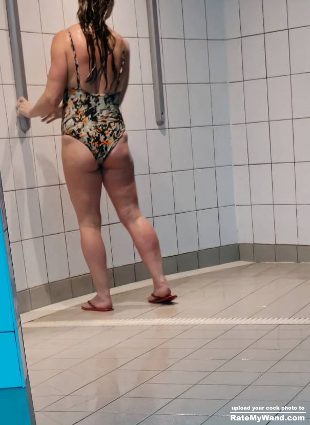 Random women in the spa I took pic of, found her really attractive, should I ask her out and try my luck? ;) - Rate My Wand
