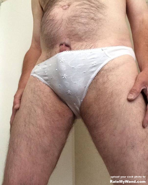 Sexy white panties - Rate My Wand