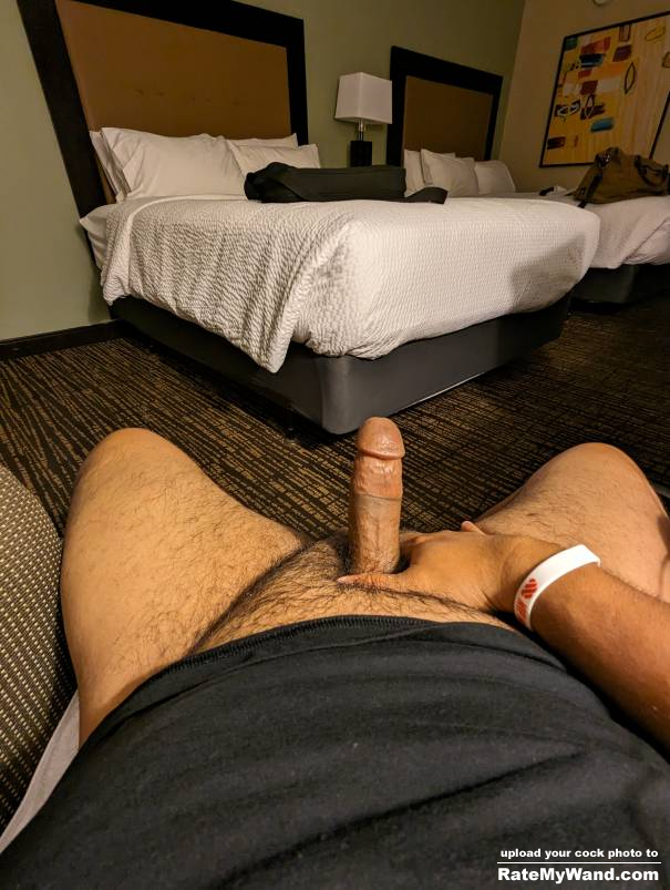 In Galveston Texas, wish I had a hot mouth on this hard cock - Rate My Wand