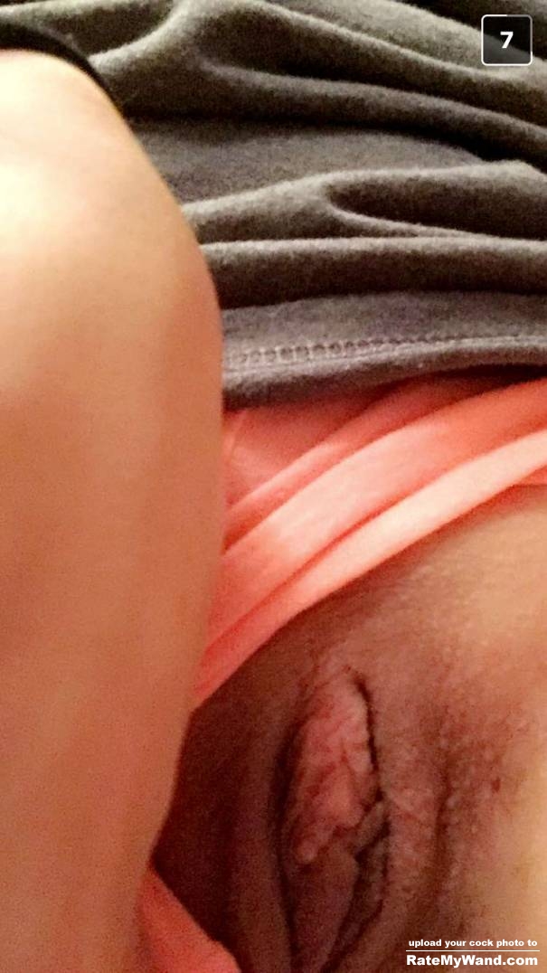 Another one of my girls Fat TIGHT little shaved pussy!! - Rate My Wand