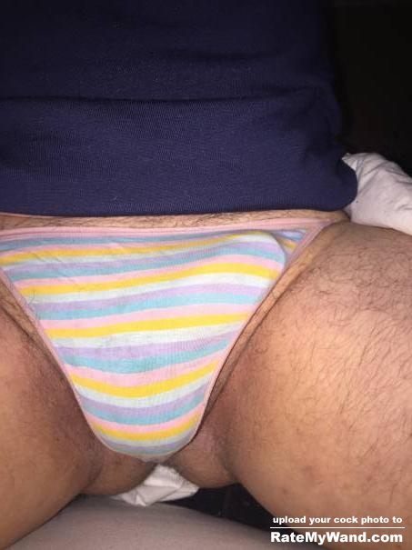 These pantys feel good on cock ! - Rate My Wand