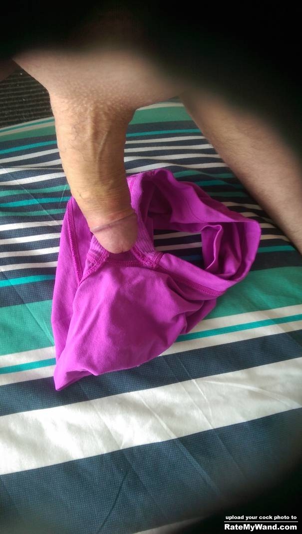 my mate playing with my wifes panties - Rate My Wand