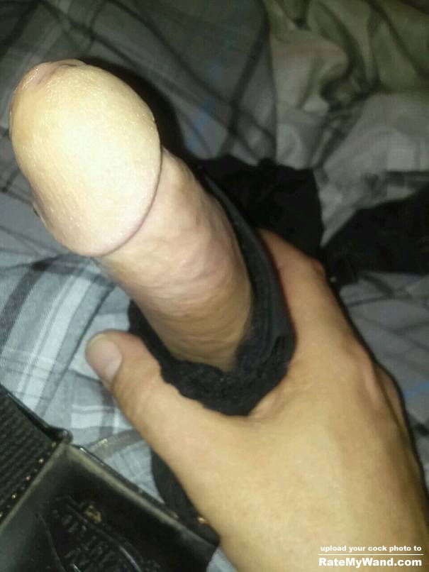 My cock wrapped in her dirty panties - Rate My Wand