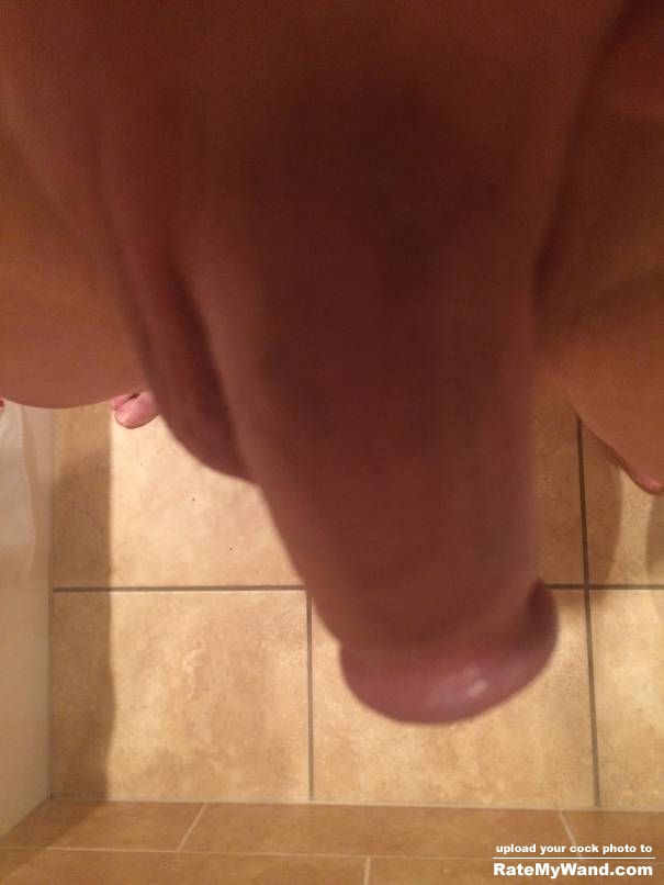 Post fuck cock. Been used and abused by my wife - Rate My Wand