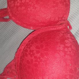Her 32c cup slutty bra where her perky titties sit in - Rate My Wand