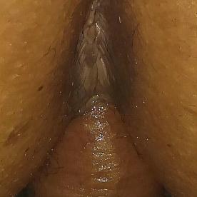 Matt this is me inside her tight black pussy. Can't you imagine your cock in there pounding - Rate My Wand