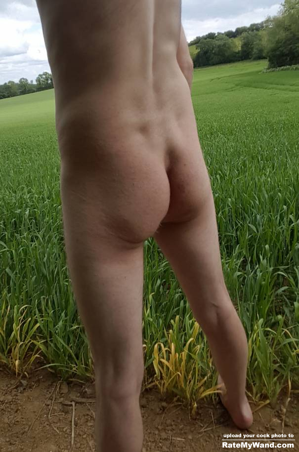 Taking in the Oxfordshire countryside while feeling the breeze on my cock and balls - Rate My Wand