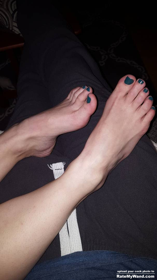 What abou this one? do you like my wifes feet? - Rate My Wand