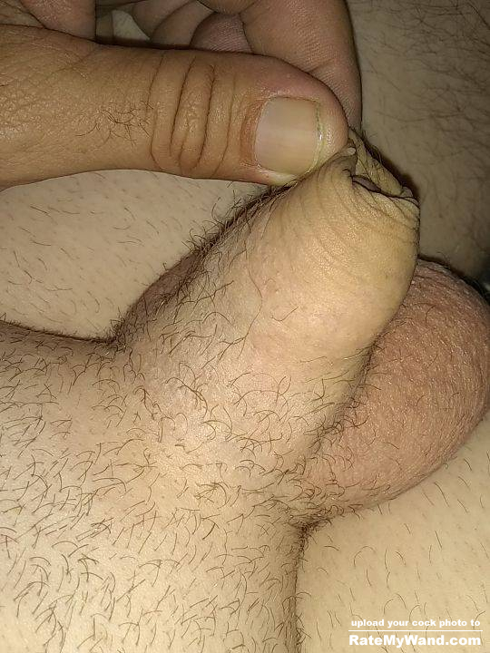 Would you suck and chew on my dick skin ? - Rate My Wand
