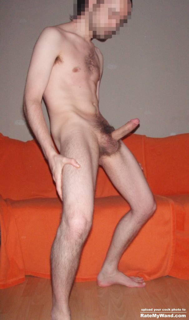 My unshaved hard cock and body - Rate My Wand