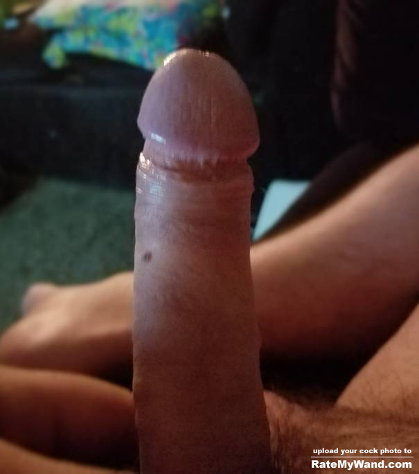 Foreskin pulled back for you - Rate My Wand