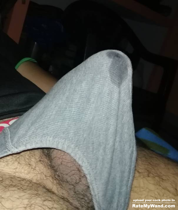 Morning Wood with wetness... Super horny - Rate My Wand