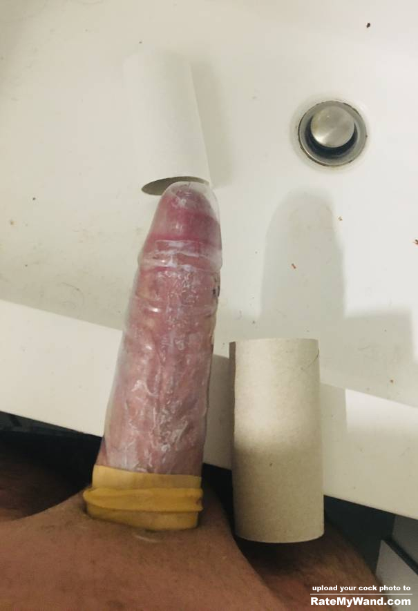 Toilet paper roll test, i think i Need a new cock pump - Rate My Wand