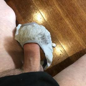 Daughters panties feel good on my cock! - Rate My Wand