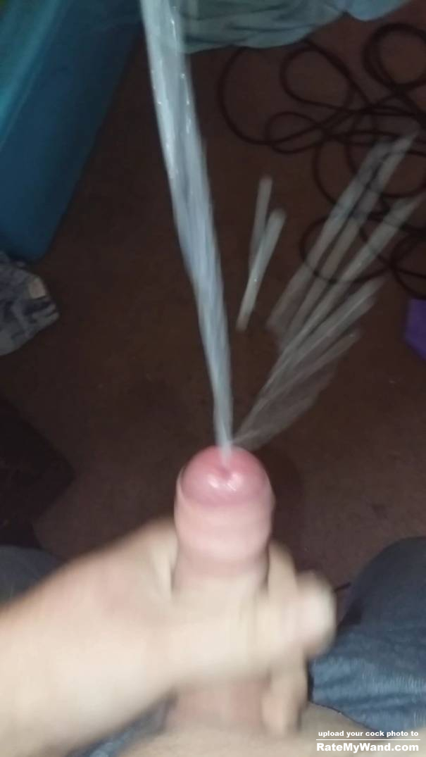 In action pic just as my cumshot started.. - Rate My Wand