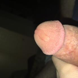 Just the tip. And pre cum - Rate My Wand