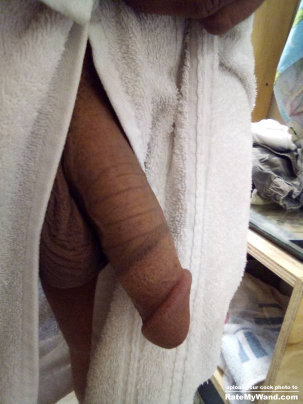 Fresh out the shower who wants to help me get dirty again - Rate My Wand