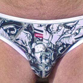 My 'Anger' bull dog briefs from AussieBum - Rate My Wand