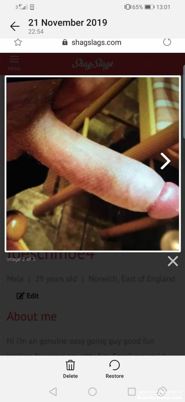 Like ladies I'm so hard and horny - Rate My Wand