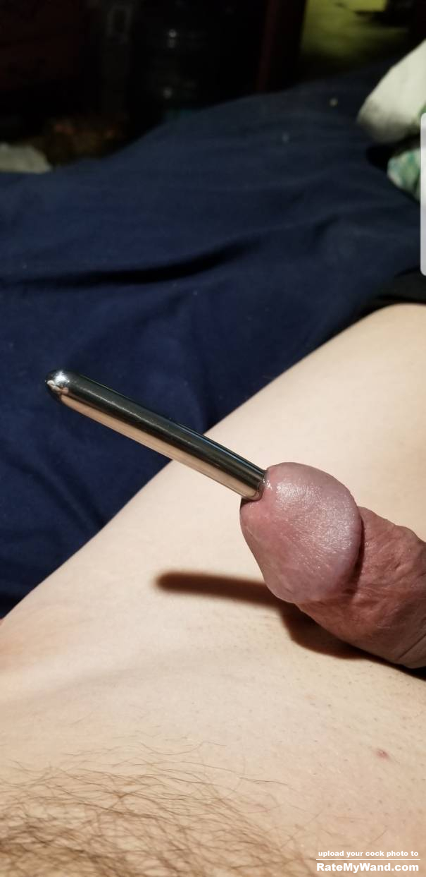 Sounding my cock - Rate My Wand
