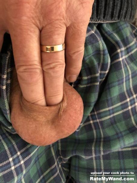 Bit of foreskin play this morning - Rate My Wand