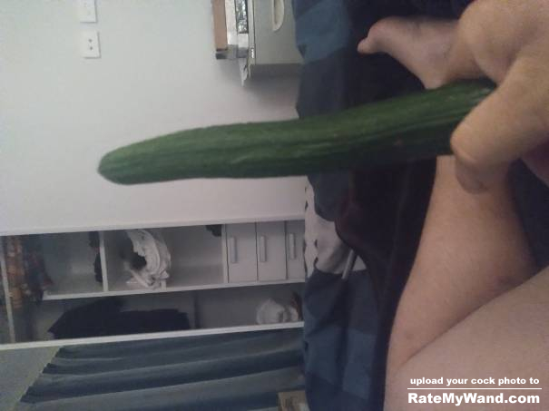 Had this cucumber in my ass - Rate My Wand