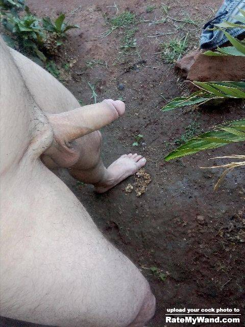 Horny cock outdoors - Rate My Wand