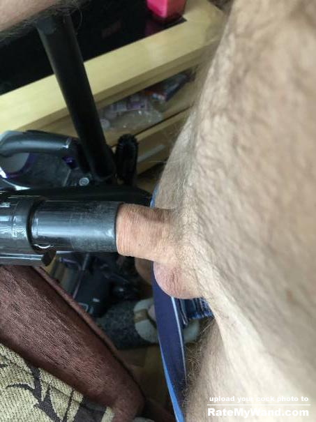 Bit of hoover fun.. makes my cock flutter - Rate My Wand