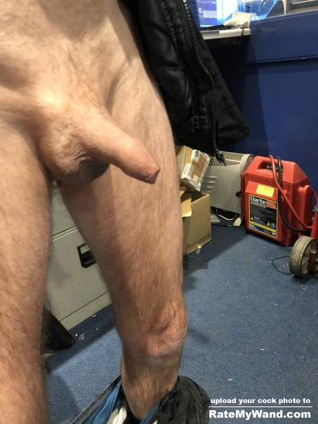 Love getting my cock out at work - Rate My Wand