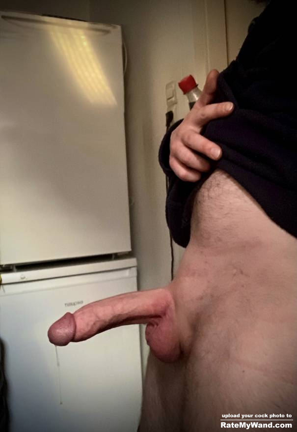 My big Cock waits to get really hard while the Cum is already dripping out^^ - Rate My Wand