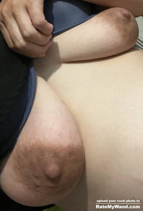 Anybody wanna cover my wife tits with cum - Rate My Wand