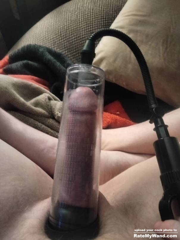 Tell what you think of my cock pumped - Rate My Wand