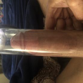 My cock being pumped up - Rate My Wand