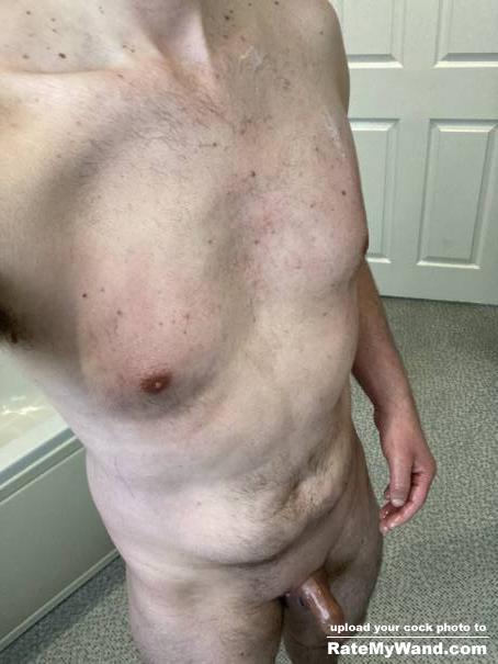 Shaved chest and oiled - Rate My Wand