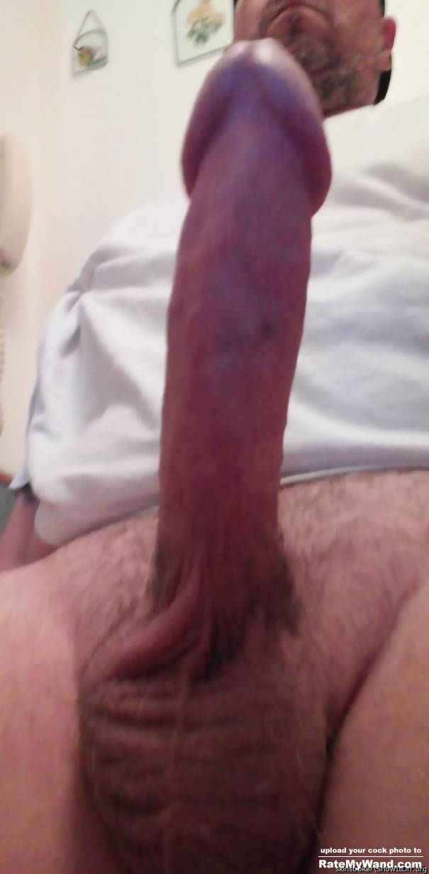my 7 inch cock monster wanna watch me shoot my cum?? - Rate My Wand