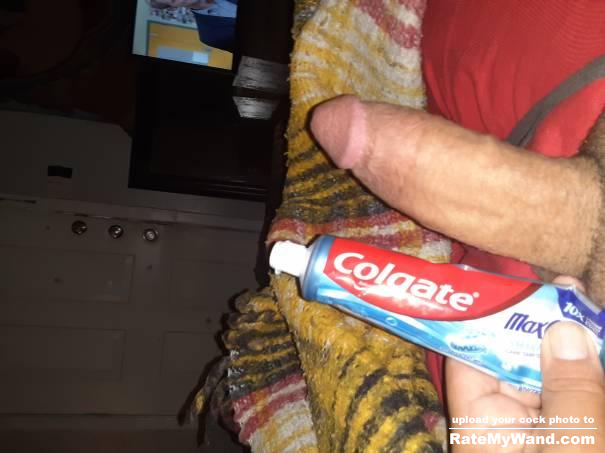 What would you rather Have as aftertaste, Colgate with whitening? Or phat dick with sweet cum? Decisions Decisions - Rate My Wand