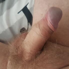 Skin peeled back on my uncut cock - Rate My Wand