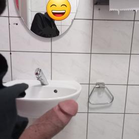 Got a boner in a public toilet - Rate My Wand
